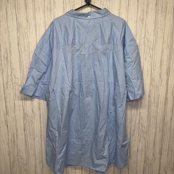 Mens Size 5XL Tommy Hilfiger Short Sleeve Button Down NWT - Picture 6 of 6